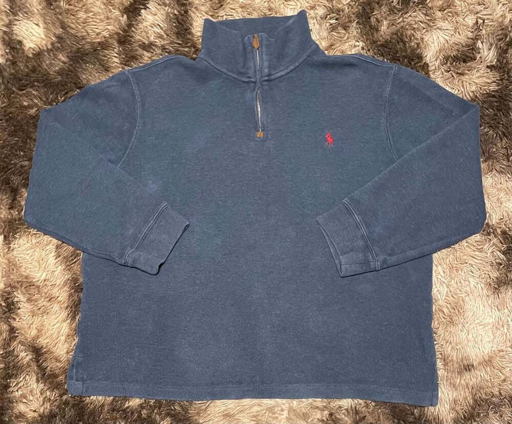 Vintage 90's Polo Ralph Lauren Sweater Quarter Zip Old Money Men's Size L